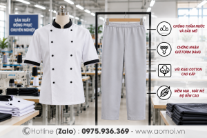 Áo đồng phục bếp 04