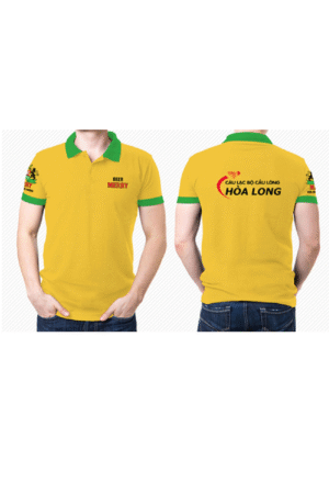 Áo đồng phục CLB Hòa Long vàng xanh