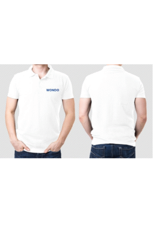 Áo polo đồng phục công ty lacoste trắng công ty