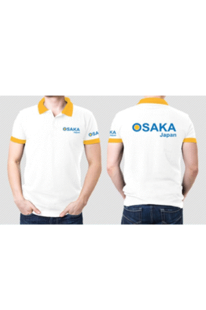 Áo polo đồng phục công ty OSAKA cổ bẻ dệt