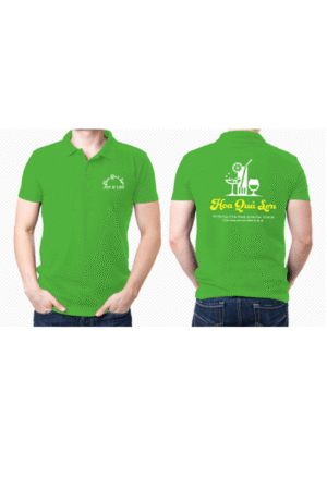 Áo đồng phục công ty Hoa Quả Sơn lacoste chun