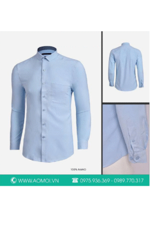 Mẫu đồng phục sơ mi dài tay 01