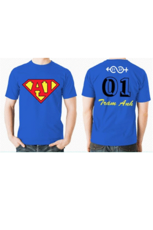 Áo superman A1 xanh bích