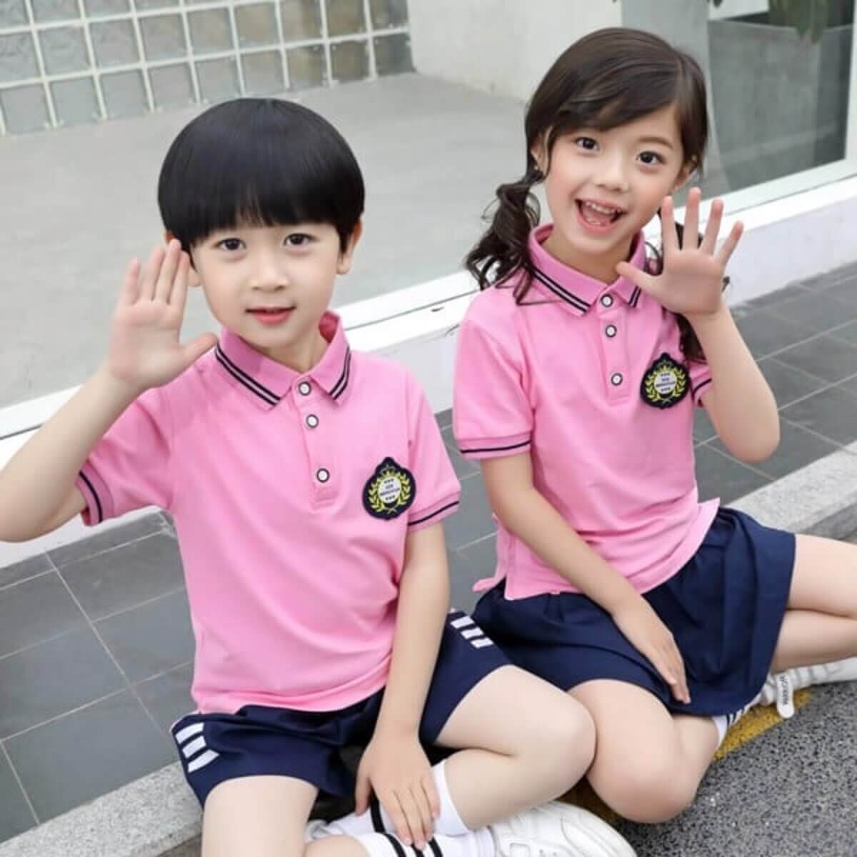 Đồng phục áo phông học sinh được sử dụng phổ biến