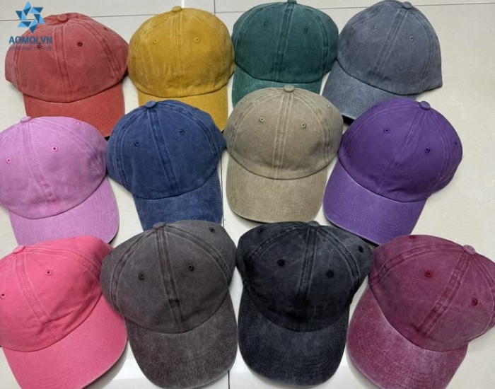 May mũ lưỡi trai Tây Hồ in thêu logo theo yêu cầu