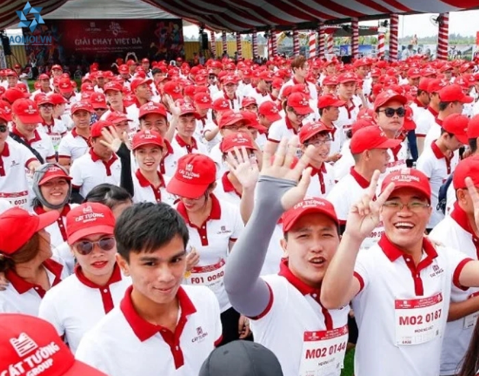 Mũ lưỡi trai cho công ty du lịch in logo thương hiệu