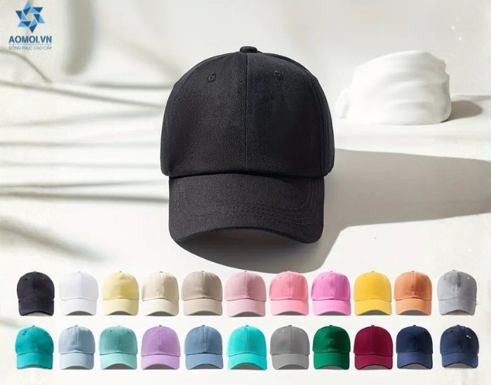 Báo giá may mũ lưỡi trai in logo doanh nghiệp