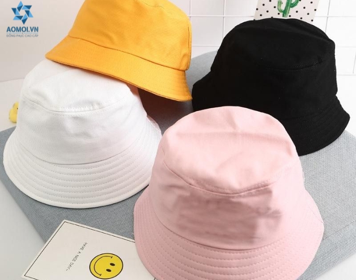 Xưởng may mũ bucket theo yêu cầu số lượng lớn