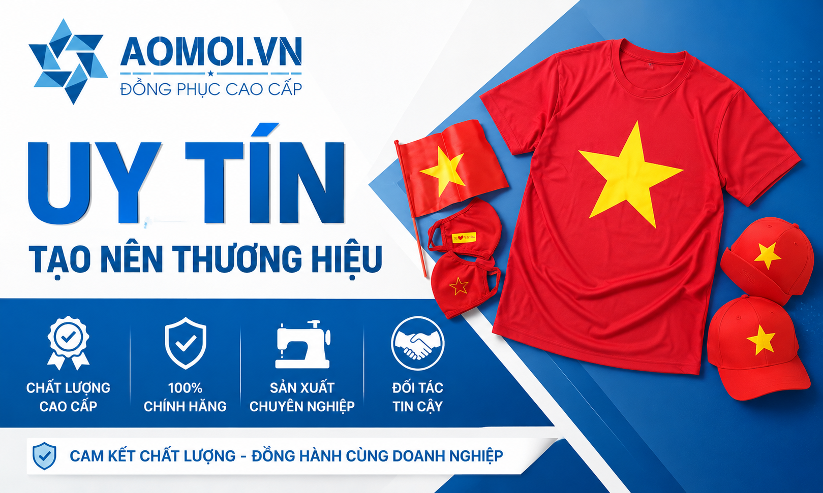 Giá Áo Cờ Đỏ Sao Vàng Số Lượng Lớn . đưa chất lượng cao cấp đến tay người tiêu dùng 