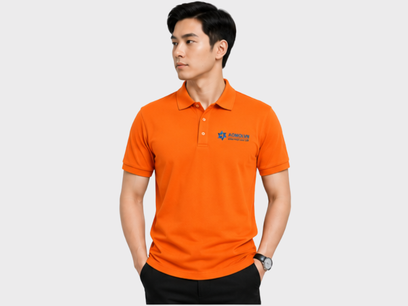Mẫu Áo Phông Đồng Phục Màu Cam Sáng Tạo Và Khơi Nguồn Cảm Hứng là lựa chọn hoàn hảo cho các doanh nghiệp, đội nhóm và tổ chức muốn xây dựng hình ảnh năng động, trẻ trung và đầy nhiệt huyết.