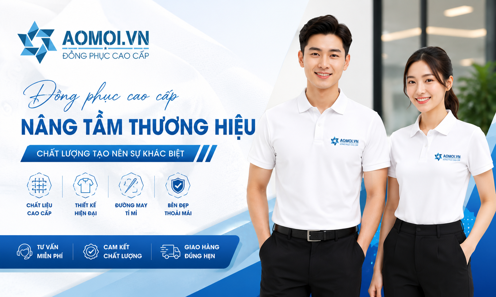 Mẫu Áo Phông Đồng Phục Màu Trắng Đẹp Tinh Tế Cho Đội Nhóm là sự lựa chọn hoàn hảo dành cho các doanh nghiệp, câu lạc bộ, trường học và đội nhóm muốn xây dựng hình ảnh chuyên nghiệp, đồng bộ và hiện đại.