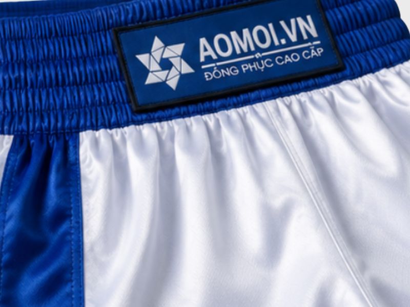 Đồng phục Boxing AOMOI.VN cao cấp, thiết kế chuyên nghiệp, chất liệu thoáng khí, phù hợp tập luyện và thi đấu.